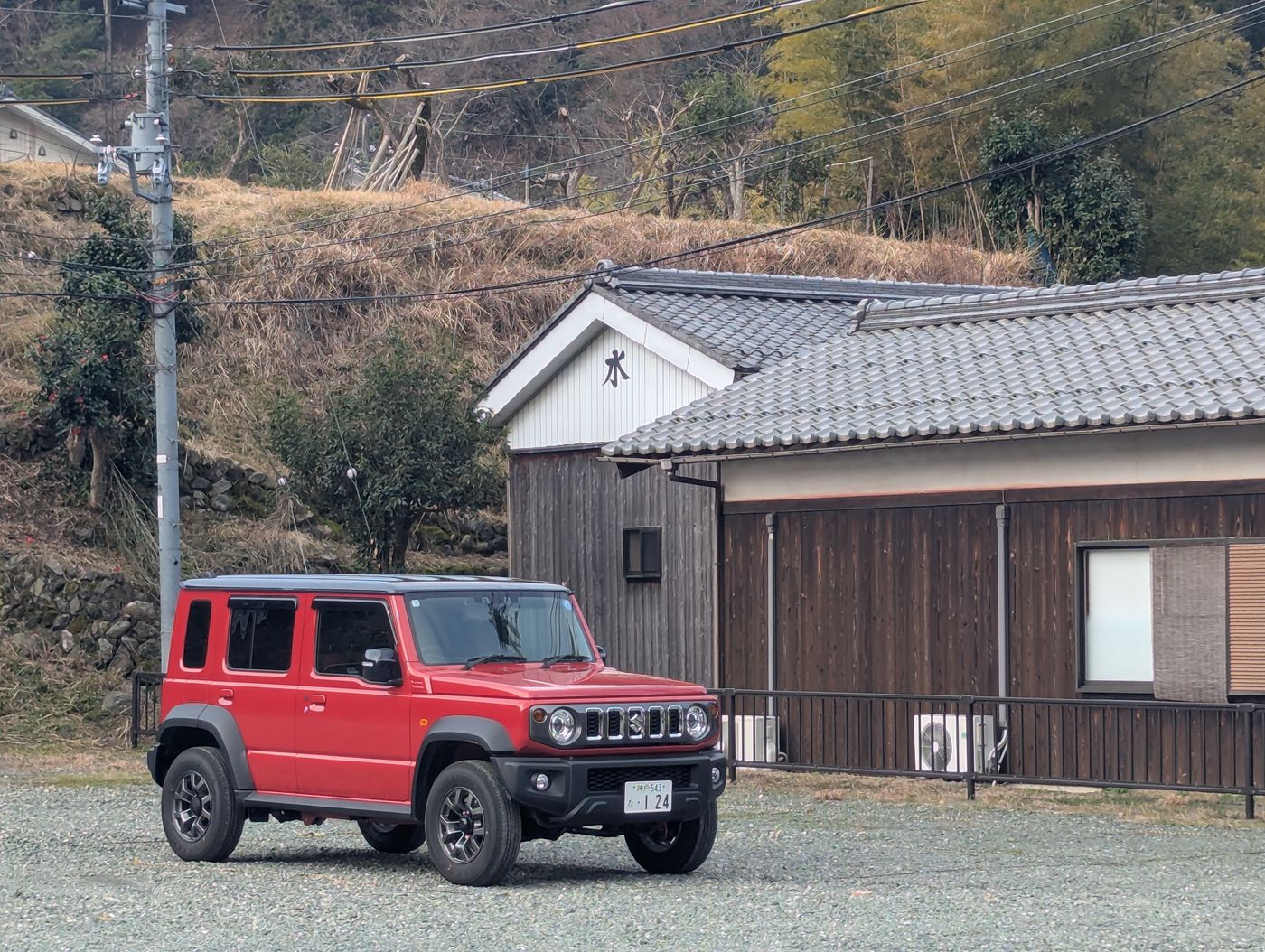 ジムニーノマド　赤